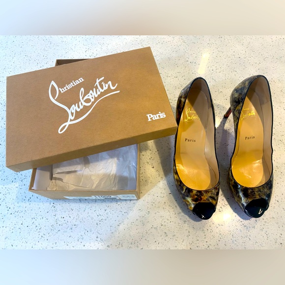 Christian Louboutin No Matter 85 Pumps
EU 40.5 US 9.5  M Vern Mouchete Heels - Picture 10 of 12